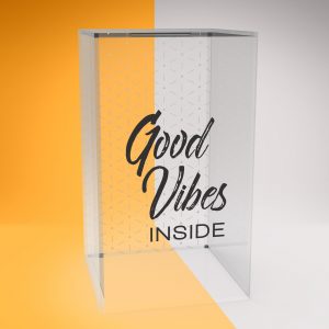 good vibes inside gratitude box