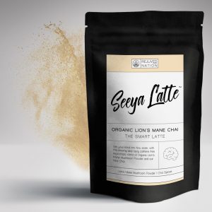seeya latte organic lion's mane chai